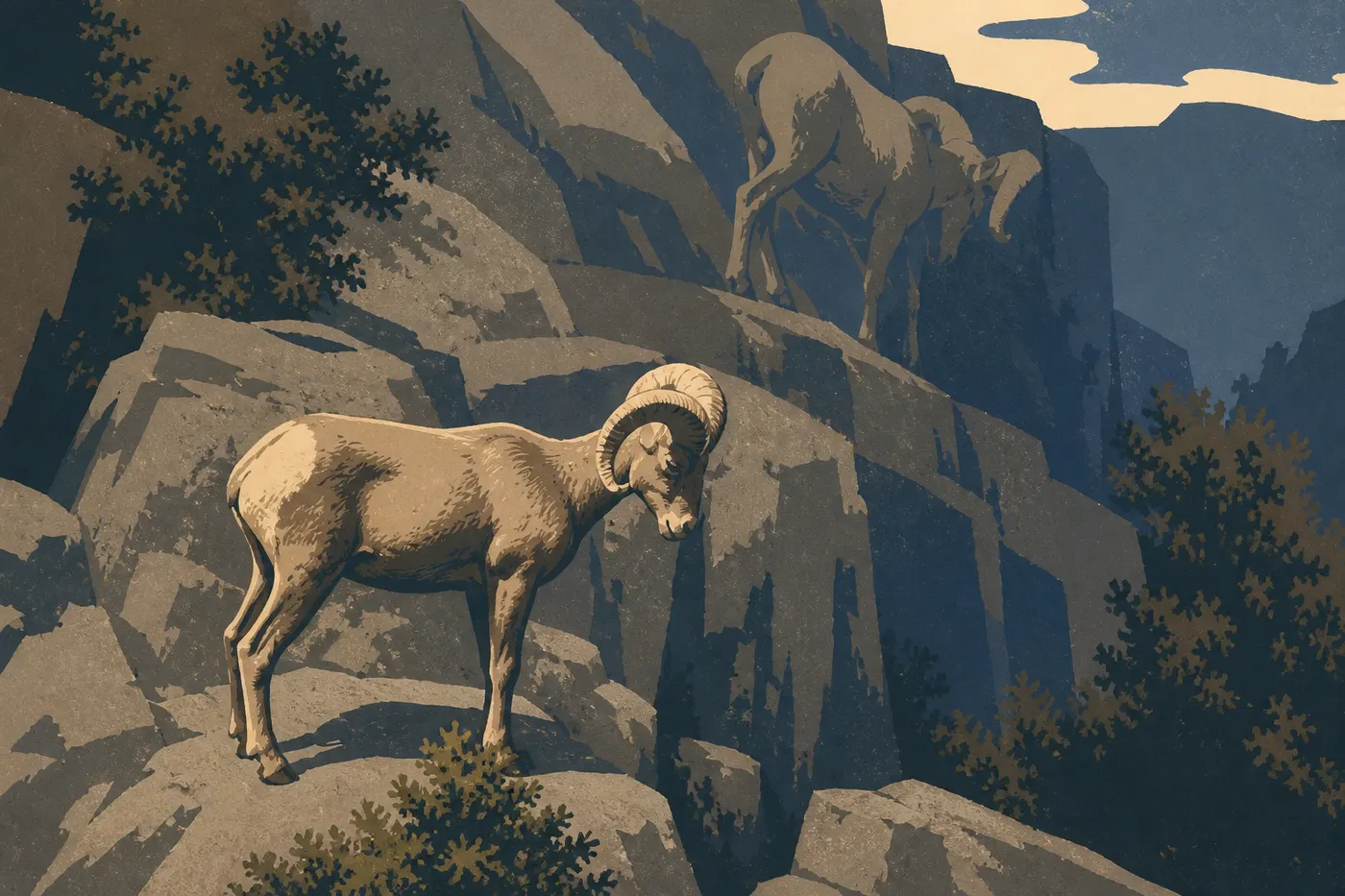 Illustration sérigraphiée : 