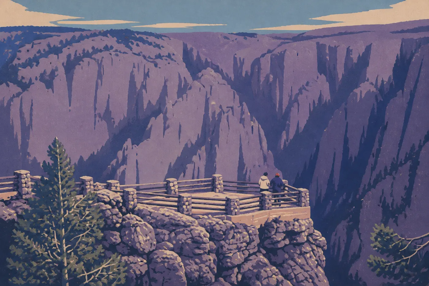 Illustration sérigraphiée : 