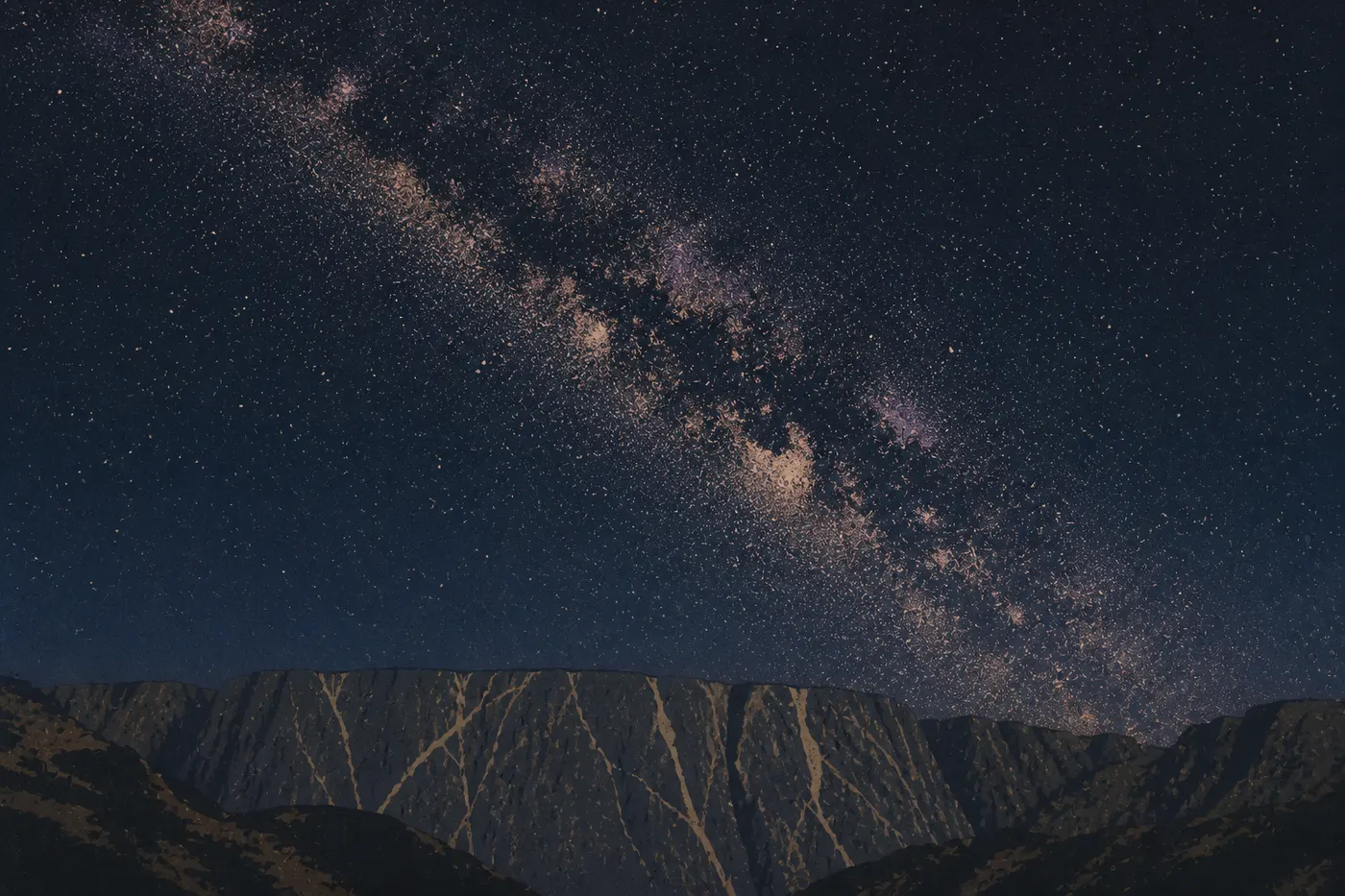 Illustration sérigraphiée : Astronomie et observation du ciel nocturne