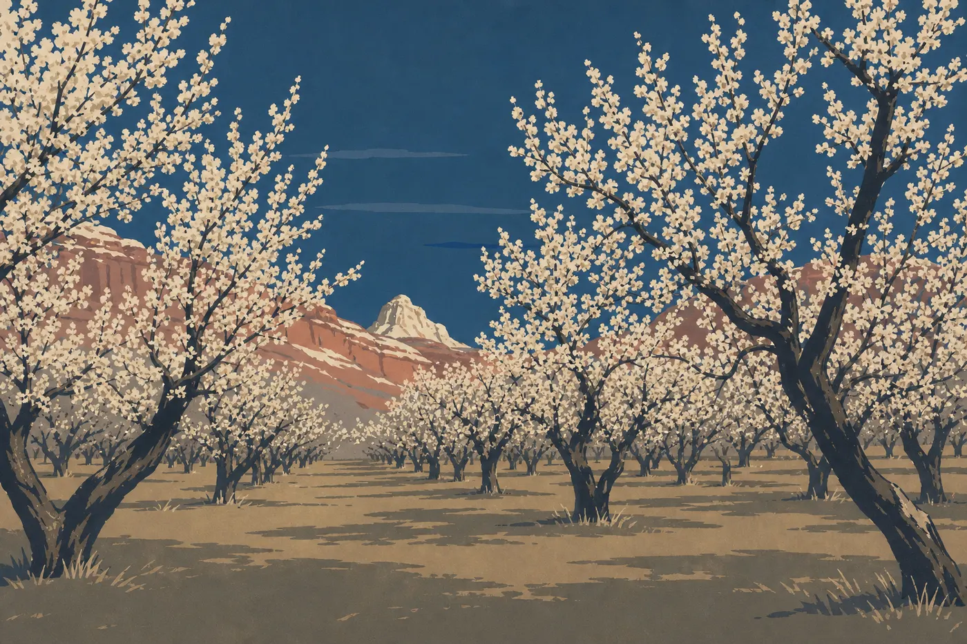 Illustration sérigraphiée : 