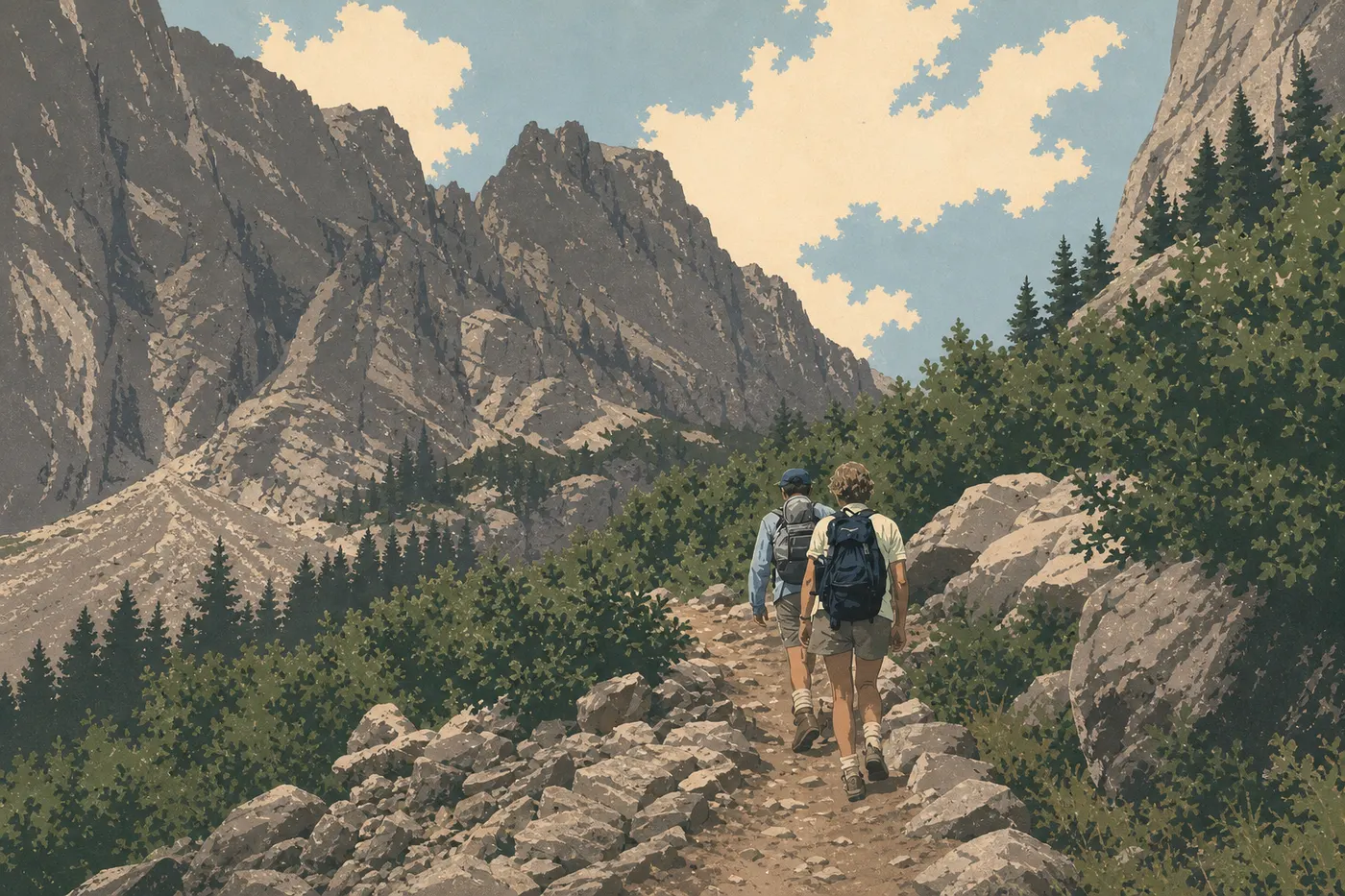Illustration sérigraphiée : 