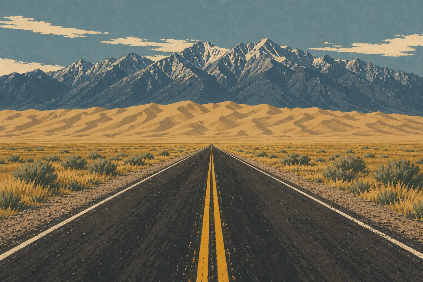 Illustration sérigraphiée : 