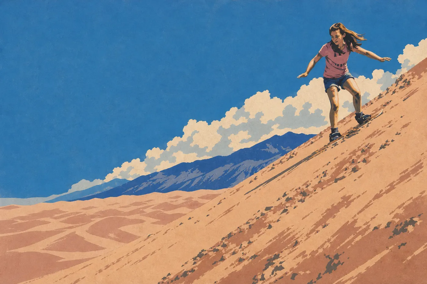 Illustration sérigraphiée : 