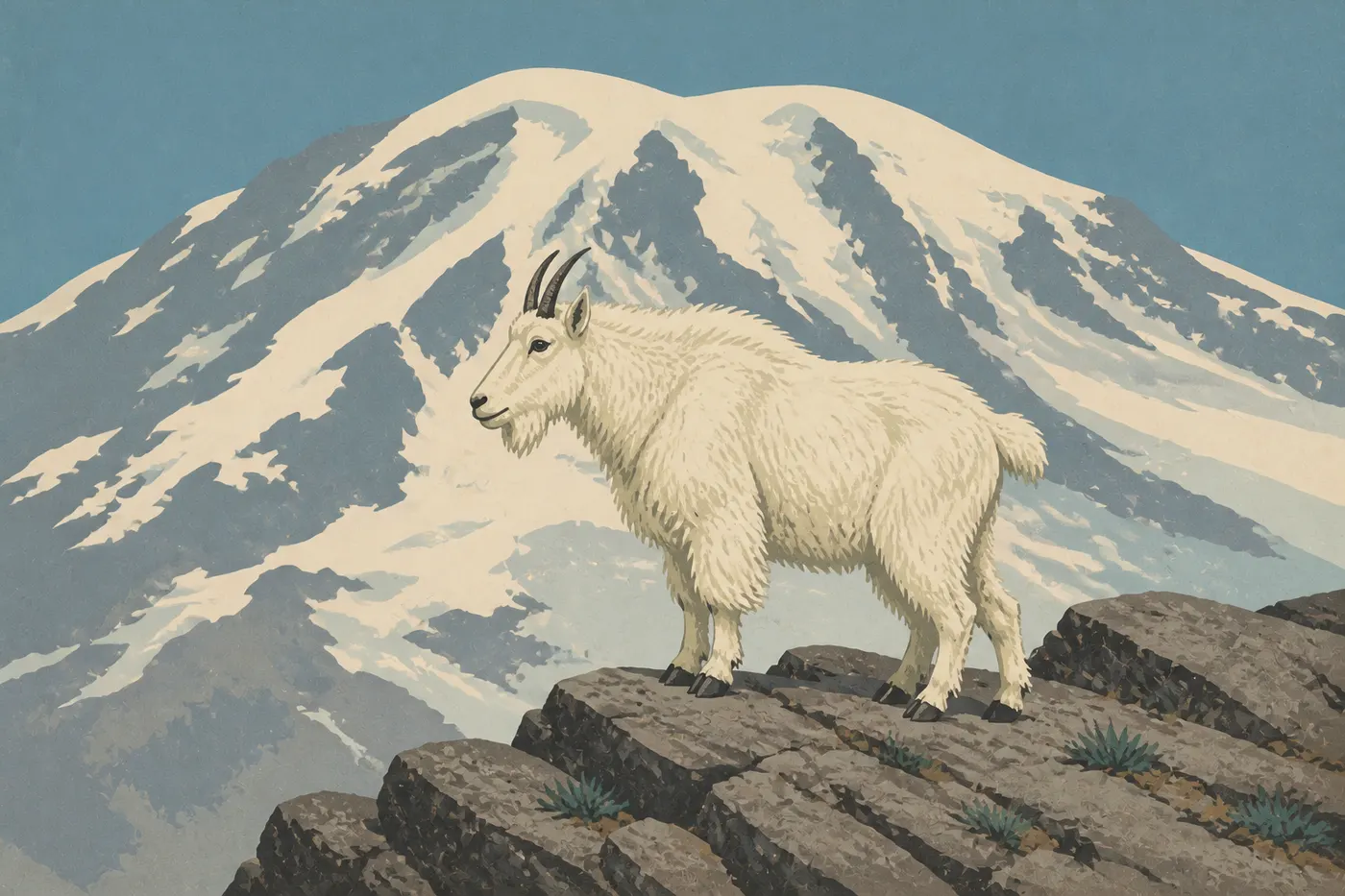Illustration sérigraphiée : 