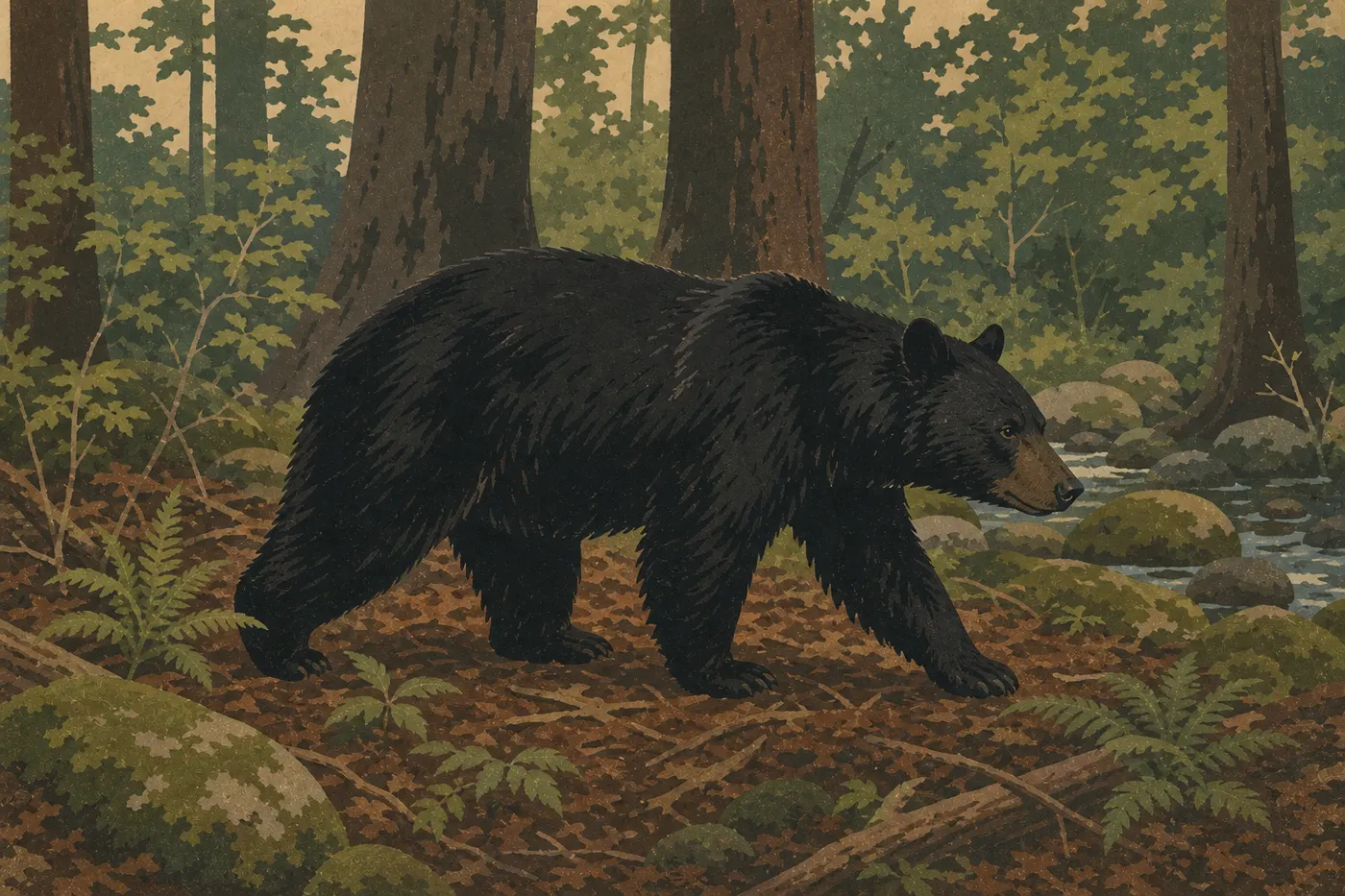 Illustration sérigraphiée : 