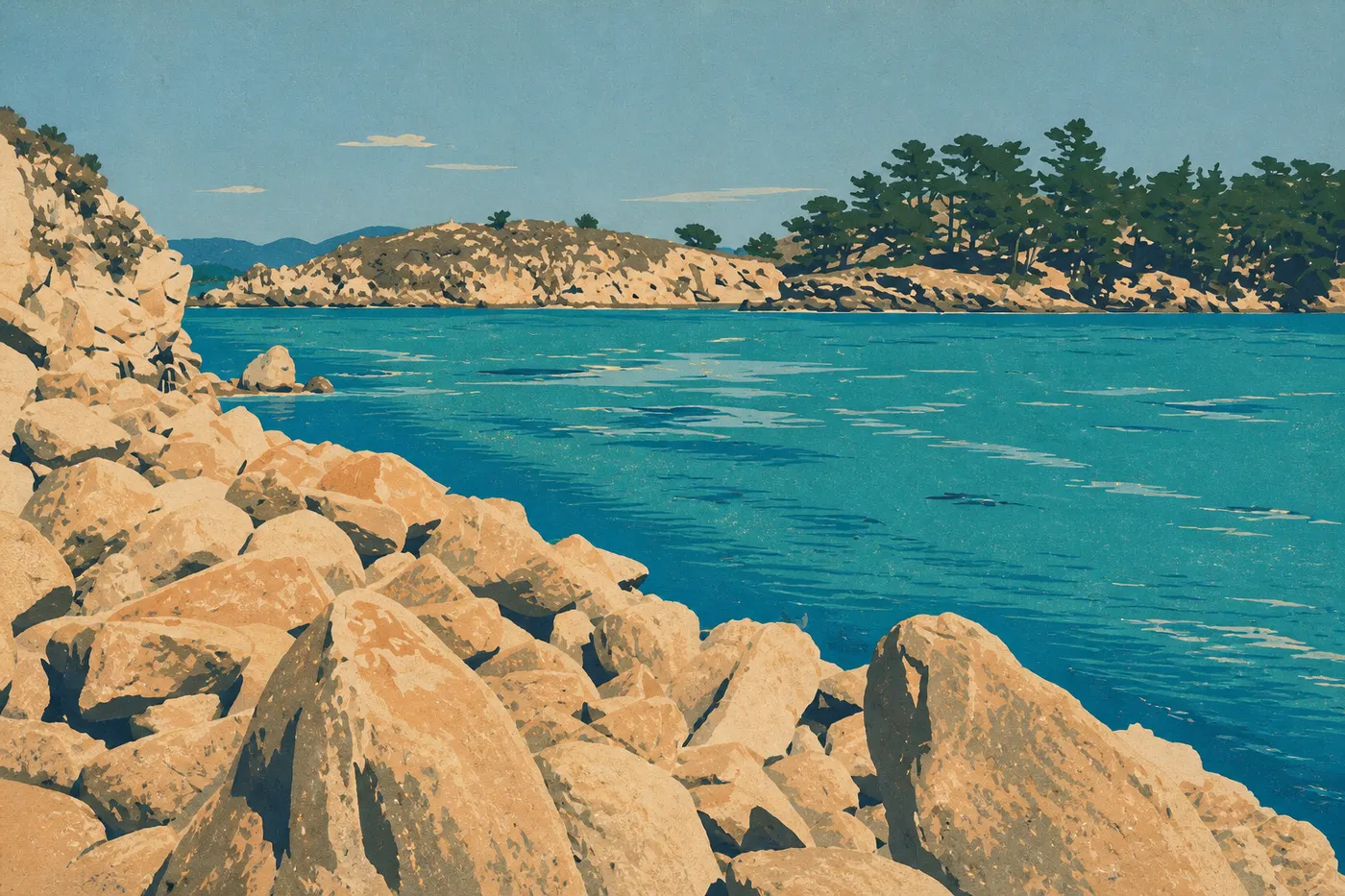 Les criques turquoise de Point Lobos, à la sortie de Carmel.