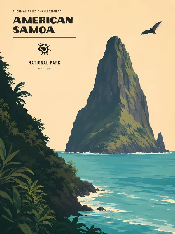 Poster American Samoa National Park