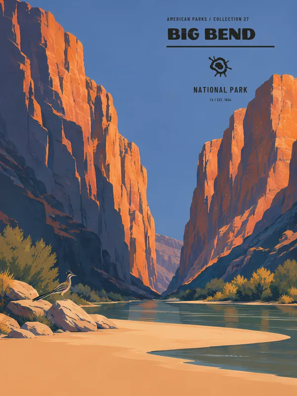 Big Bend National Park Poster