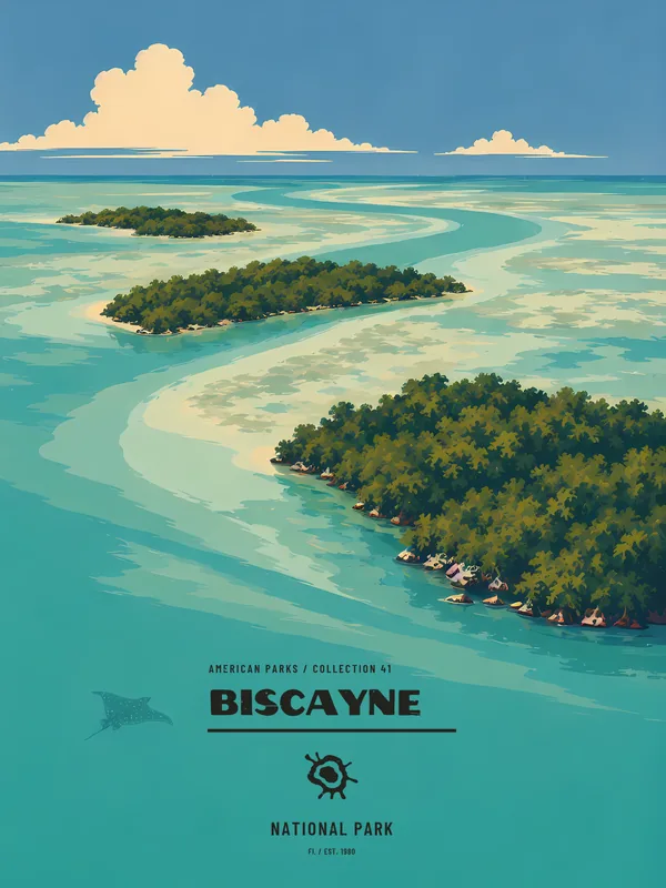 Poster Biscayne National Park