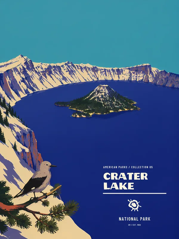 Poster Crater Lake National Park