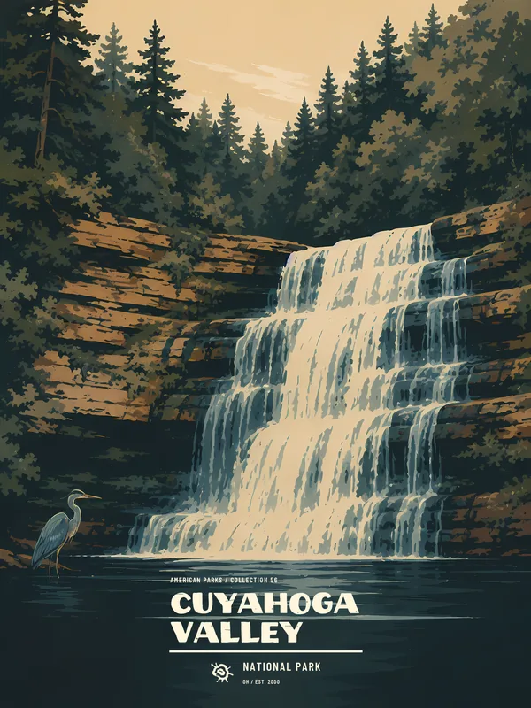 Póster Cuyahoga Valley National Park