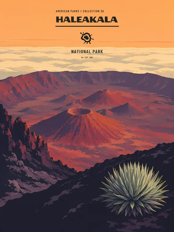 Poster Haleakalā National Park