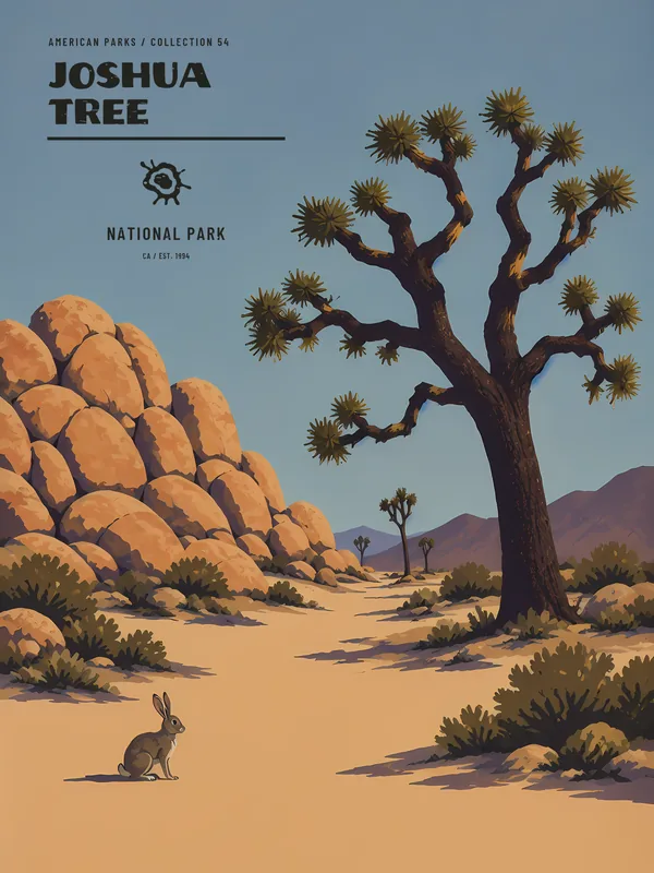 Poster Joshua Tree National Park