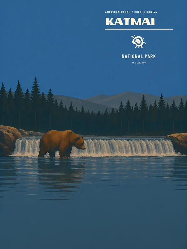 Poster Katmai National Park