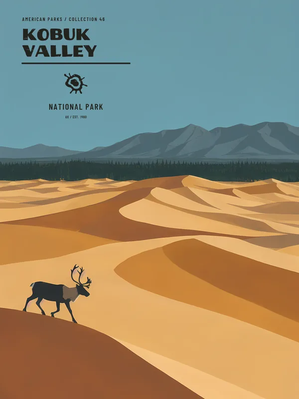 Póster Kobuk Valley National Park