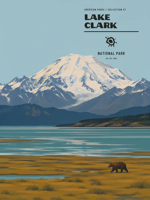 Poster Lake Clark National Park