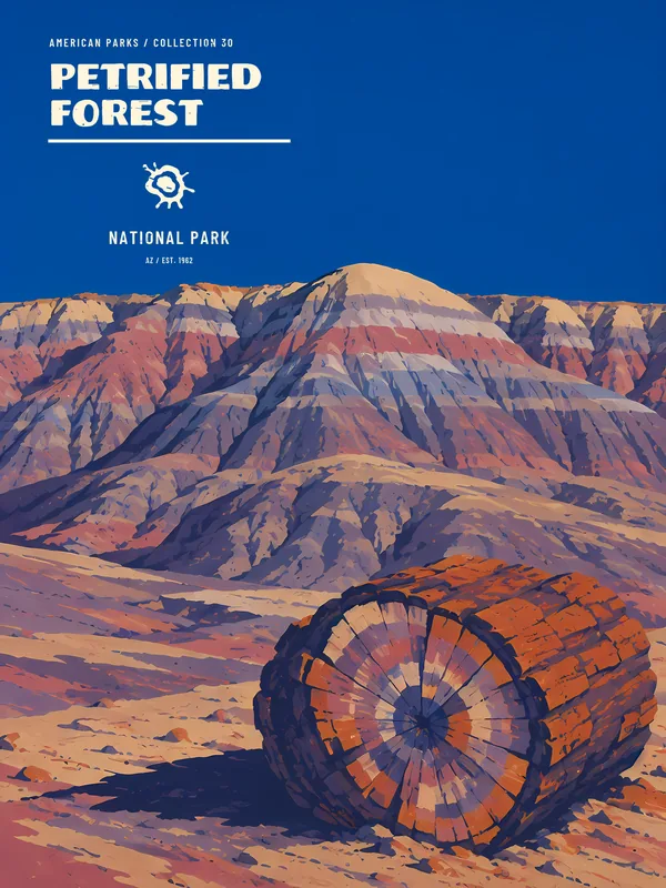 Poster Petrified Forest National Park