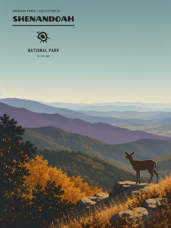 Poster Shenandoah National Park