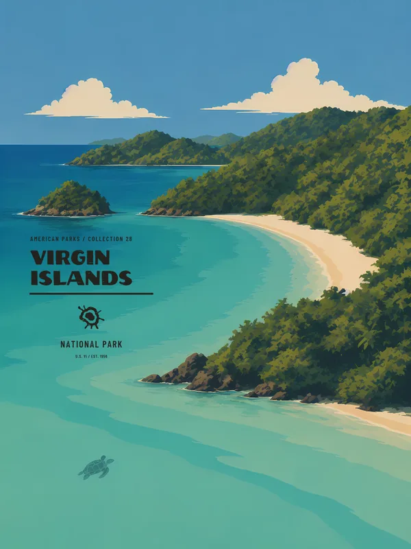 Poster Virgin Islands National Park