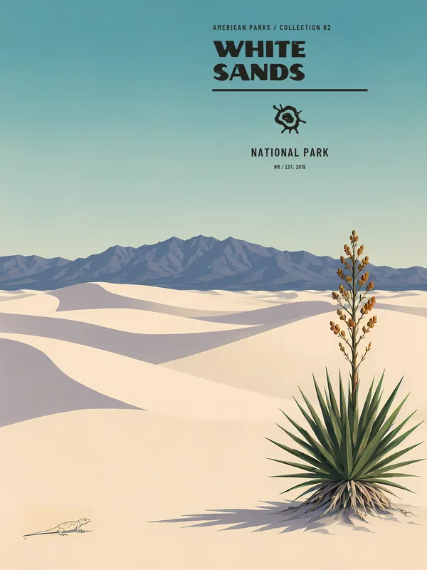 Poster White Sands National Park
